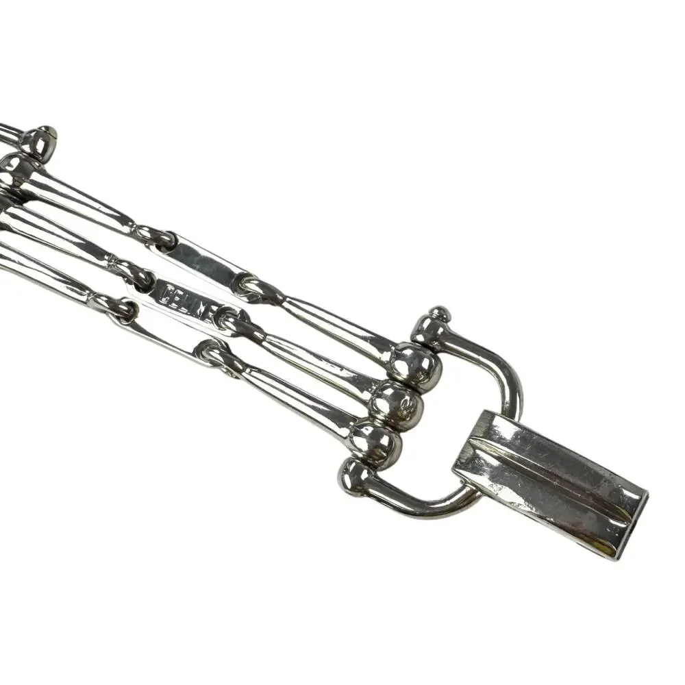 Celine Vintage Horsebit Bracelet